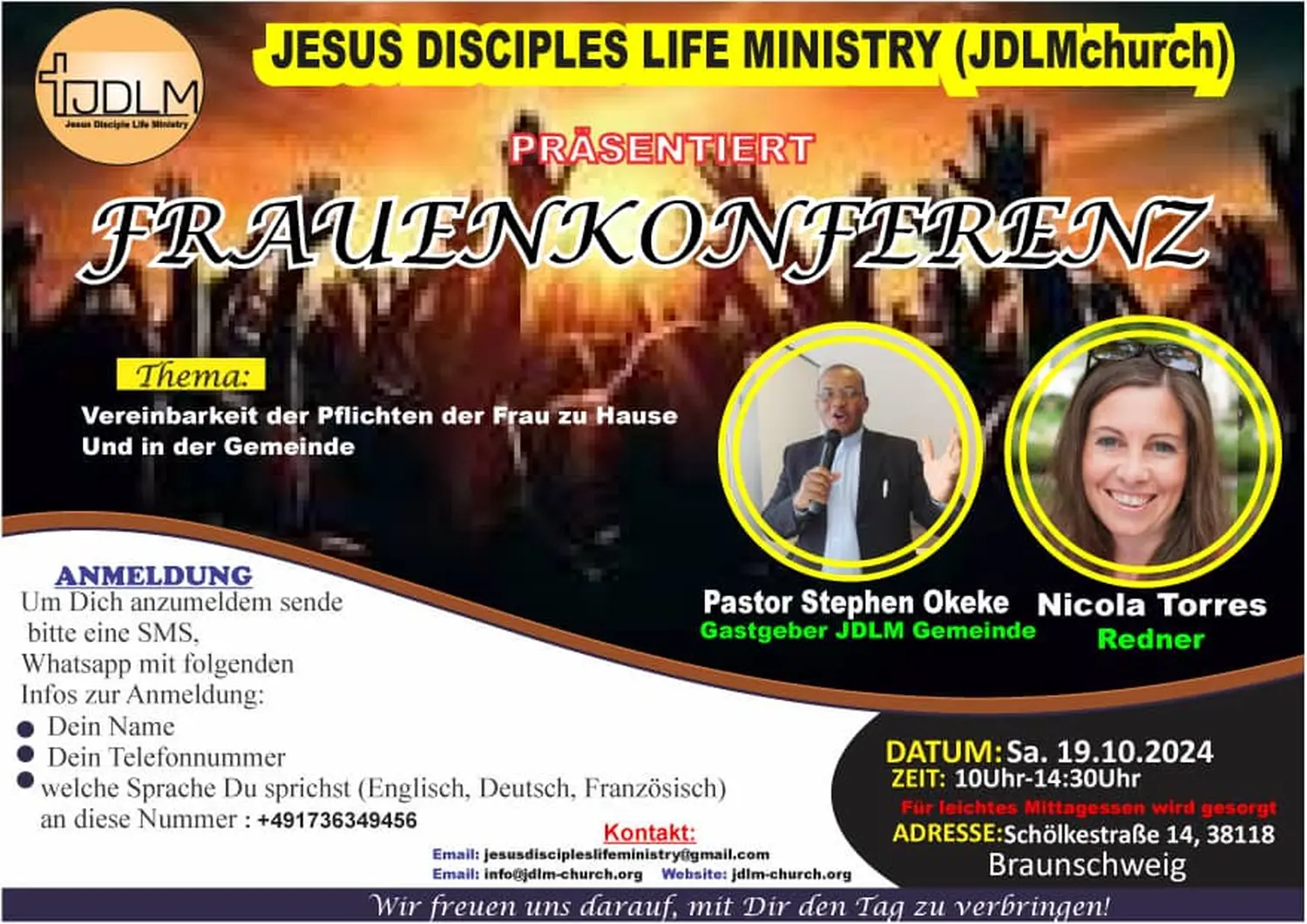 Frauenkonferenz von Jesus Disciples Life Ministry e.V.